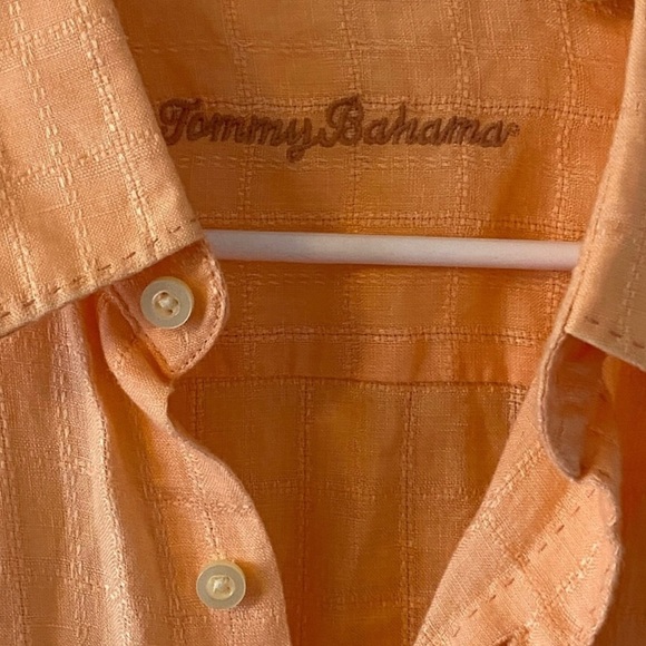 Tommy Bahama 100% Linen Long Sleeve Shirt EUC Perfect W/ Luxury Stitching - Picture 2 of 10